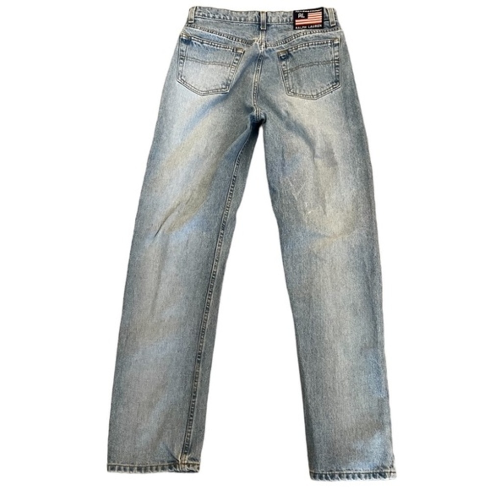 RL Polo Jeans Vintage Light Wash Jeans 12, 3991WAI2783, Sz 12x33 straight leg - Picture 4 of 4